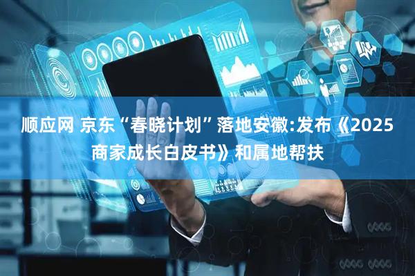 顺应网 京东“春晓计划”落地安徽:发布《2025商家成长白皮书》和属地帮扶